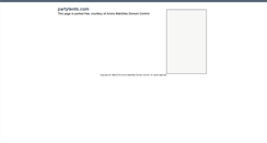 Desktop Screenshot of partytents.com